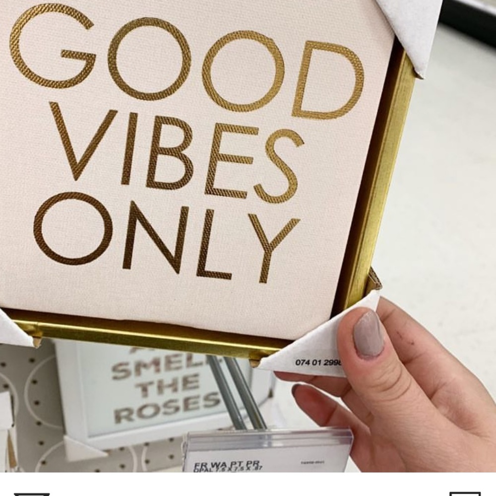 Good vibes from target